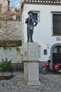 Sculpture Chorrojumo-Granada Royalty Free Stock Photo